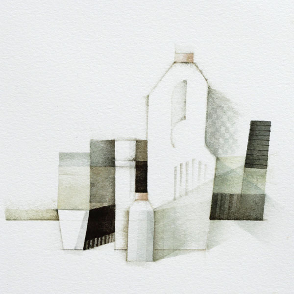 ink on paper, 12 x 12 cm, 2021